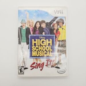 NINTENDO Wii | Disney High School Musical Sing It! game